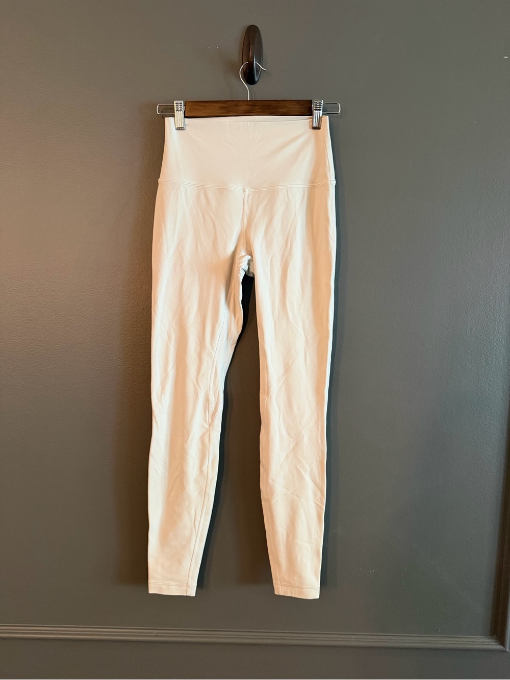 lululemon athletica Cream High-Waist Leggings